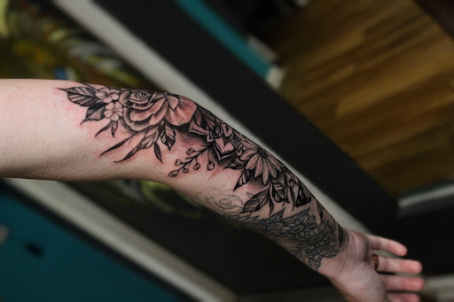 Explore lightning tattoo ideas, creative tattoo ideas in Homosassa, available at Citrus Tattoos