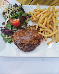 Steak du Restaurant La Crevette à Sainte-Maxime - n°9