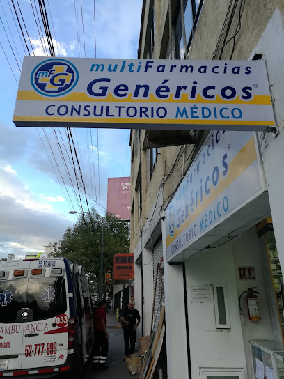 Farmacias Multigenericos 11850, Calle Parque Lira 57, San Miguel Chapultepec I Secc, 11850 Ciudad De México, Cdmx, Mexico