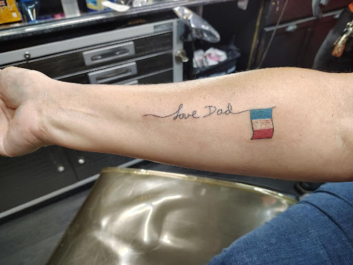 Explore death date tattoo ideas, creative tattoo ideas in Torrington, available at Head 2 Toe Tattoo