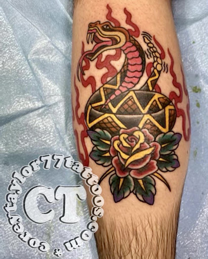 Explore cool neck tattoo ideas, creative tattoo ideas in Saint Augustine, available at Ms. Deborahs Fountain of Youth Tattoo & Body Piercing