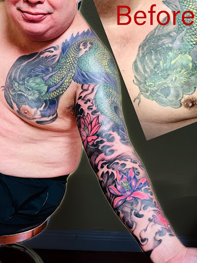 Explore aztec neck tattoo ideas, creative tattoo ideas in Garden Grove, available at Anna Hang Tattoo