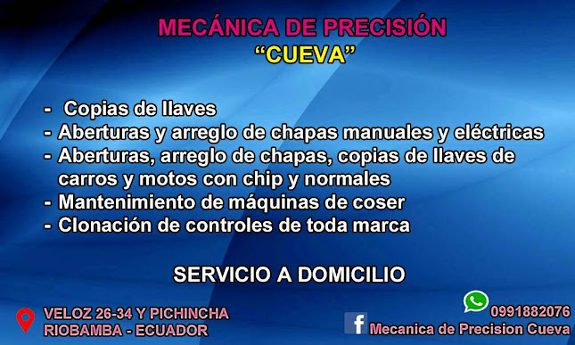 Mecánica de Precisión Cueva - Riobamba