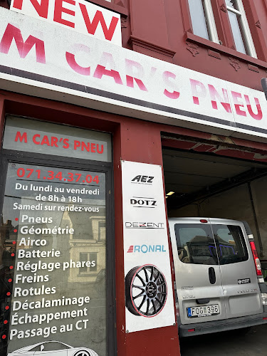 New M Car's Pneu - Banden winkel
