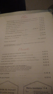 La Pampa - Restaurant à Le Chesnay-Rocquencourt carte