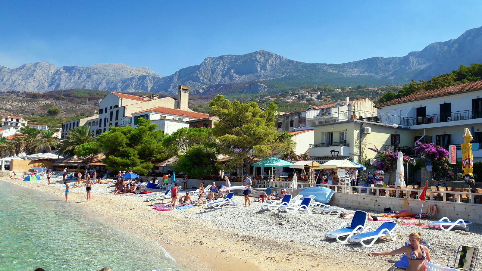 Photo de Plage de Podgora avec un niveau de propreté de très propre