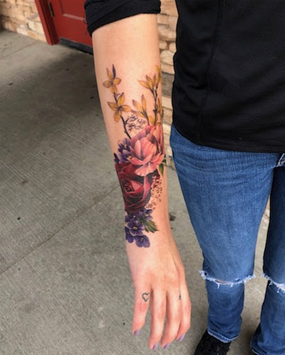 Explore beautifully broken tattoo ideas, creative tattoo ideas in Campbellsville, available at Green River Tattoo Company
