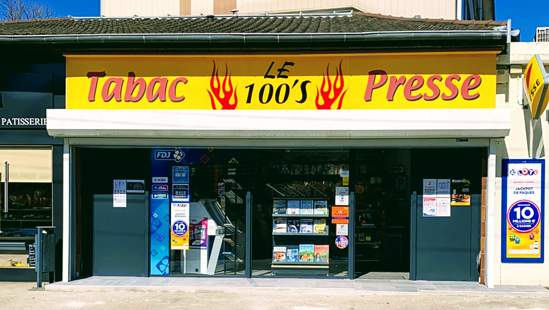 Tabac Presse LE 100’S à Besançon (Doubs 25)