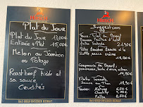 Menu du A l’AUBE à Bartenheim