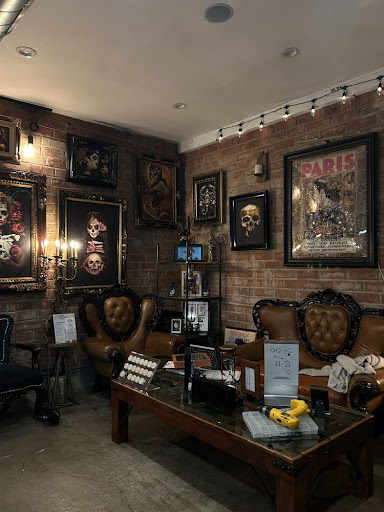 Explore castle tattoo ideas, creative tattoo ideas in Beverly Hills, available at Karma Beverly Hills