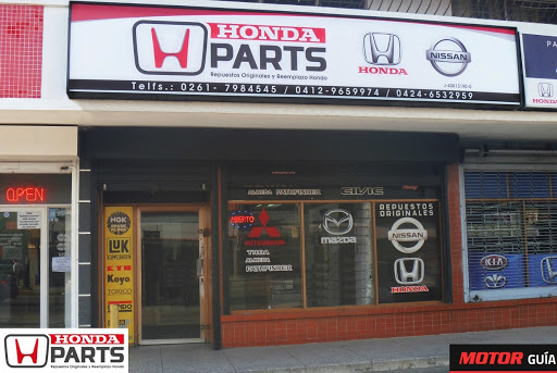 Car parts shops in Maracaibo