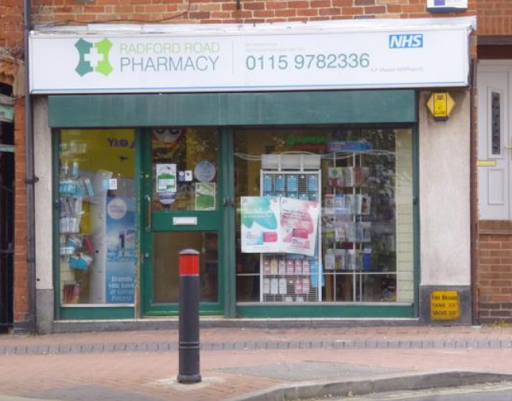 Radford Road Pharmacy Nottingham
