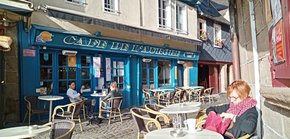 Café de L'Aurore à Morlaix (Finistère 29)