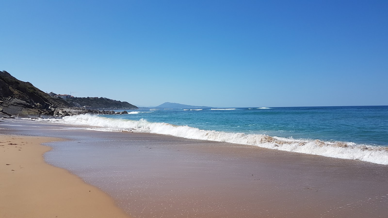 Fotografija Plage d'Uhabia in naselje