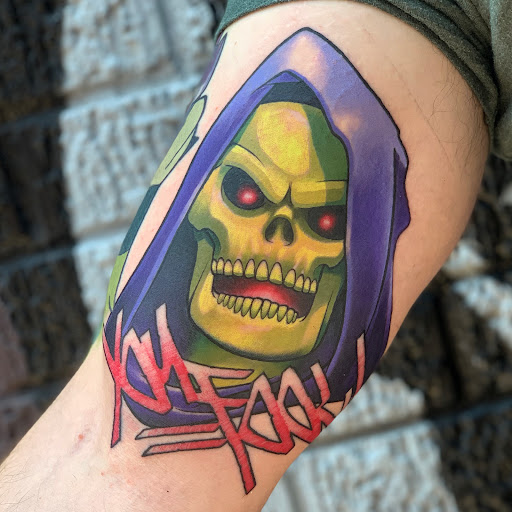 Explore tattoo ideas black skin, creative tattoo ideas in Albuquerque, available at Blacklist Tattoo Parlour Tattoo Shop in Albuquerque