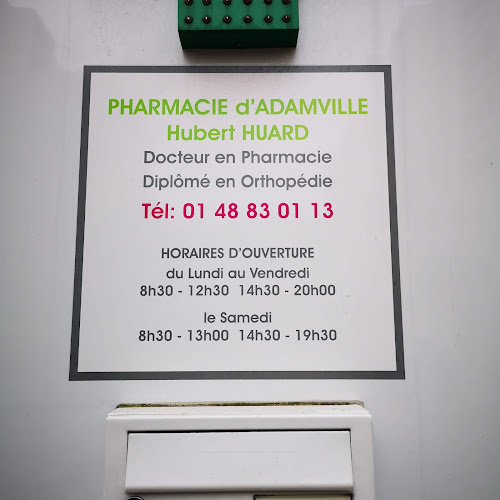Pharmacie PHARMACIE D'ADAMVILLE Saint-Maur-des-Fossés