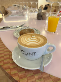 Cappuccino du Restaurant brunch CLINT Sentier à Paris - n°13