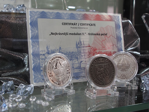 Pražská mincovna a.s. (ve 2 poschodí Obecního domu - Praha)