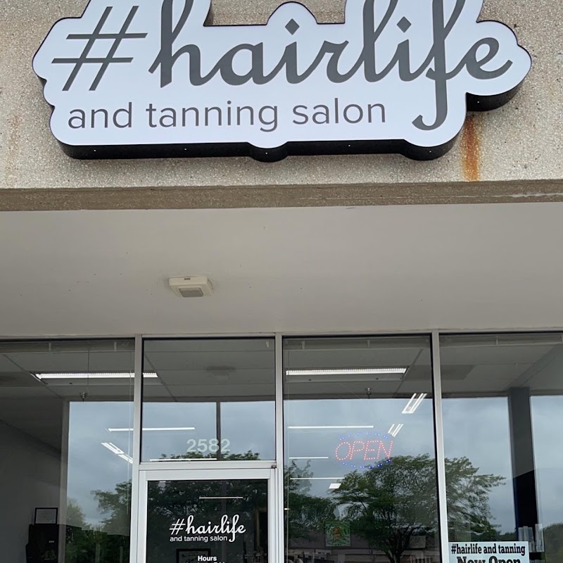 #hairlife and tanning salon