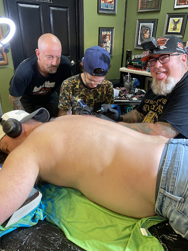 Explore name tattoo ideas for couples, creative tattoo ideas in Smyrna, available at All or Nothing Tattoo and Body Piercing