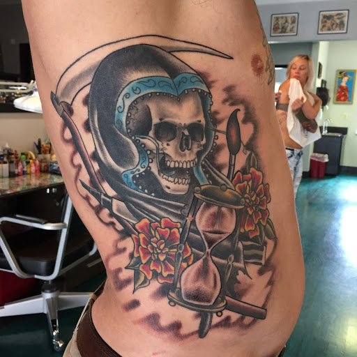 Explore revenge tattoo ideas, creative tattoo ideas in Reno, available at Aces Tattoo