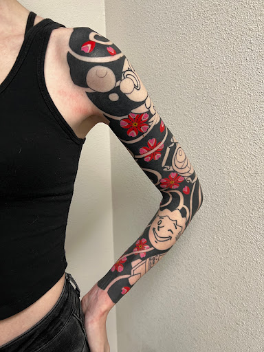 Explore cm punk tattoo ideas, creative tattoo ideas in Weatherford, available at 1ST REVELATION TATTOO