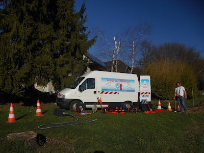 Alpes Eau Services, Recherche de fuite à Entrelacs