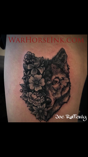 Explore police tattoo ideas, creative tattoo ideas in Kent, available at War Horse Ink