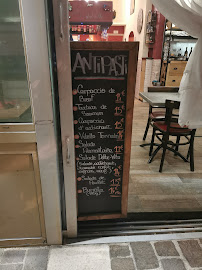 Restaurant italien La Dolce Vita à Sainte-Maxime (le menu)