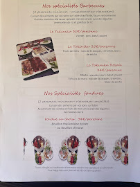 ASIA FUSION Restaurant à Thonon-les-Bains carte