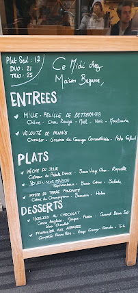 Restaurant Maison Bagarre à Nantes (la carte)
