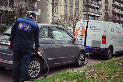 Gaston, le pompiste mobile à Paris