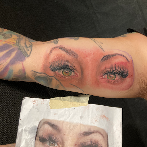 Explore matilda tattoo ideas, creative tattoo ideas in Sarasota, available at SEVEN SINS Tattoo Studio