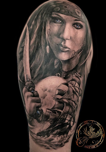 Explore horror tattoo ideas, creative tattoo ideas in South Gate, available at Modern Ink Tattoo & Piercing Studio