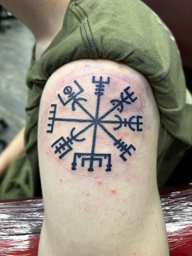 Explore hitchhiker's guide to the galaxy tattoo ideas, creative tattoo ideas in El Paso, available at American Tattoo Society of Ft Bliss