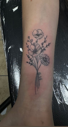 Explore rip tattoo ideas for grandma, creative tattoo ideas in Houston, available at 333 Tattoo Studio HTX