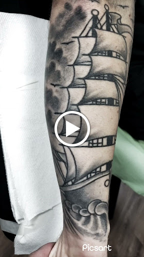 Explore bite me tattoo ideas, creative tattoo ideas in Egg Harbor Township, available at Mr. Blue Sky Tattoo