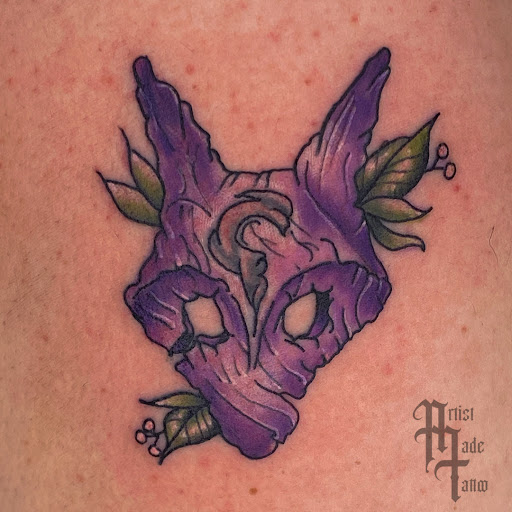 Explore m&m tattoo ideas, creative tattoo ideas in Clearfield, available at Artist Made Tattoo & Piercings
