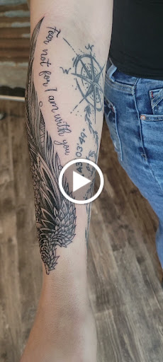 Explore bomb tattoo ideas, creative tattoo ideas in Coquille, available at Inspired Ink Tattoo Shop