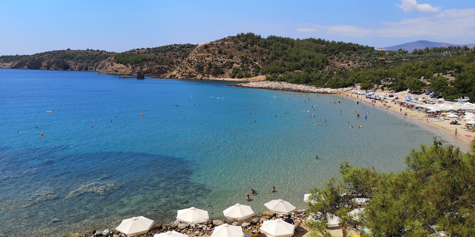 Foto van Rosonkremos beach deels hotelgebied