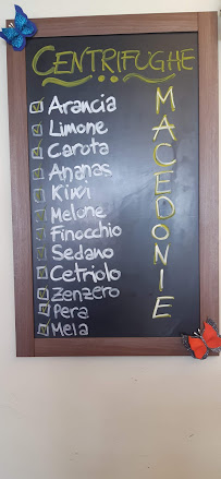 Menu du Bar Le Torri à Feltre