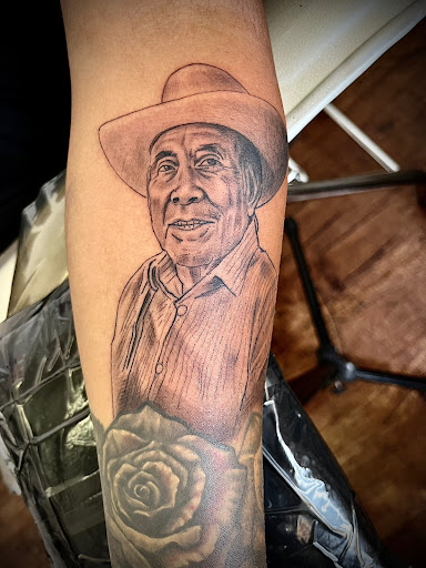 Explore covering up name tattoos ideas, creative tattoo ideas in Rogers, available at Ink Solutions Tattoo