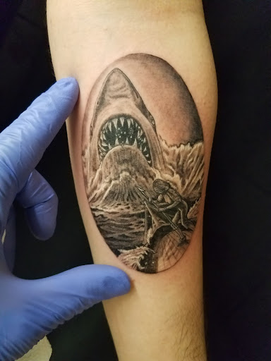 Explore tattoo idea legs, creative tattoo ideas in Toms River, available at Jersey Sure Lines Tattoo