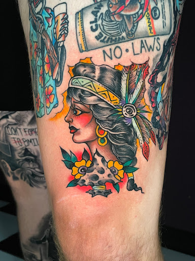 Explore cancer tattoo ideas for men, creative tattoo ideas in Georgetown, available at Iron Rite Tattoo South