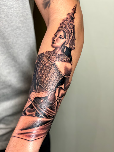 Explore random tattoo sleeve ideas, creative tattoo ideas in Kansas City, available at Stormy Tattoo