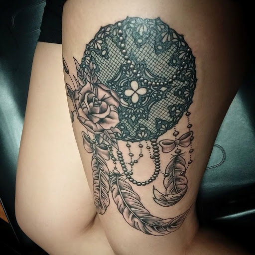 Explore crotch tattoo ideas, creative tattoo ideas in Roanoke, available at Imagine Ink Studios