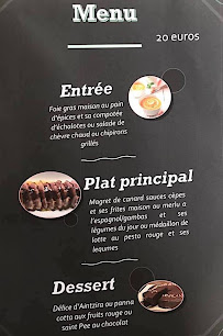 Menu / carte de Restaurant Aintzira Le Lac à Saint-Pée-sur-Nivelle