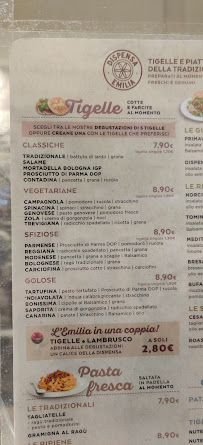 Dispensa Emilia_Meraville Bologna à Bologna menu
