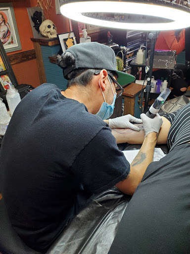 Explore bleeding heart tattoo ideas, creative tattoo ideas in Albuquerque, available at Iron Anchor Tattoo Parlour