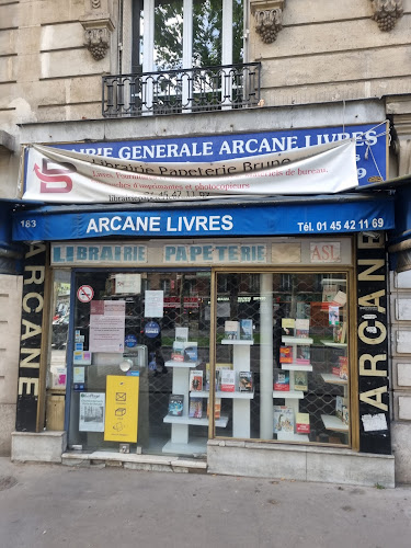 Librairie Arcane Livres Paris